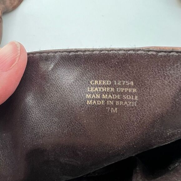 Matisse Brown “Creed”‎ Embossed Western Leather Riding Boots - Picture 3 of 3